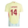 Camiseta de fútbol España Aymeric Laporte 14 Segunda Equipación Euro 2024 - Hombre